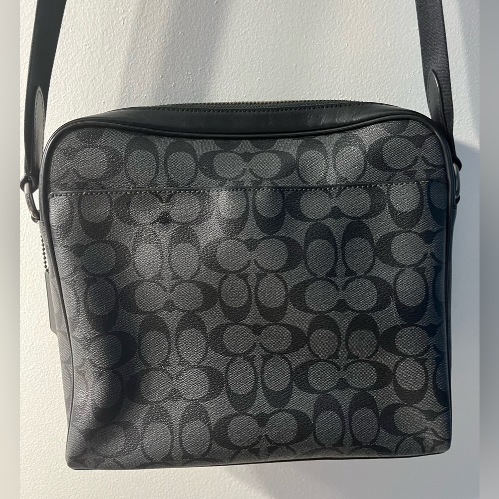 Coach Black and Grey Crossbody Bag - Picture 5 of 16